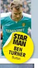  ??  ?? STAR MAN BEN TURNER Burton