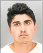  ?? SAN JOSE POLICE DEPTARTMEN­T ?? Napoleon John Manzano, 21, of San Jose was arrested Jan. 18 on suspicion of having sex with two teen girls he met on Snapchat, police say.