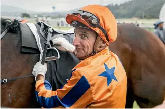  ?? MAARTEN HOLL/FAIRFAX NZ ?? Opie Bosson enjoyed a standout win aboard Melody Belle but a suspension later in the day has cost him a trip to Singapore.