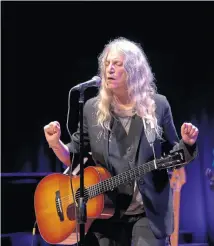  ?? Daniel pessah ?? Patti Smith regrabó su tema “Wing”