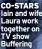  ?? ?? CO-STARS Iain and wife Laura work together on TV show Buffering