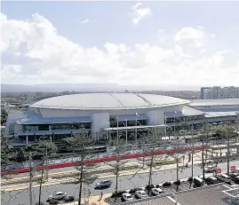  ??  ?? A general view of the Gold Coast Convention and Exhibition Centre is seen ahead of the 2018 Commonweal­th Games in Gold Coast, Australia. (Photo by Bradley Kanaris/Getty Images)