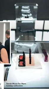  ??  ?? Sarah Moon for Nars holiday collection