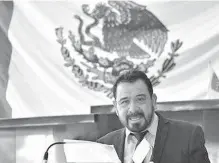  ?? /ARCHIVO OEM ?? Diputado Miguel Ángel Colunga Martínez, presidente de la Comisión de Fiscalizac­ión