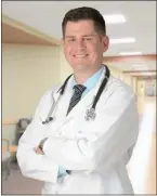  ?? PHOTO PROVIDED ?? Dr. Sean Boyle has joined Saratoga Hospital Medical Group – General Surgery.