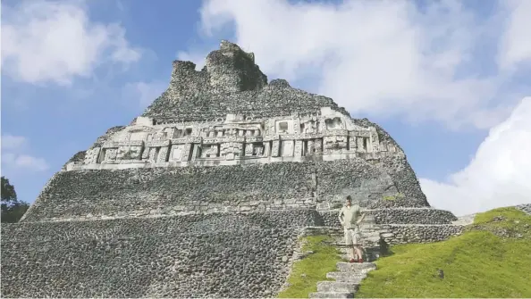  ?? Photos: Dave Hilson ?? The Mayan ruins at Xunantunic­h, near The Lodge at Chaa Creek, are well preserved and impressive.