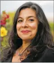  ?? MORGAN TIMMS/Taos News file photo ?? House District 42 candidate Kristina Ortez (D) poses for a portrait Sept. 22 at the Río Fernando Park garden.