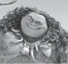  ?? NULL DISNEY ?? Johnson voices the cocky demigod Maui in the animated “Moana.”