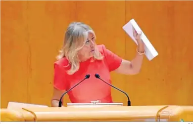  ?? D. S. ?? La alcaldesa de Marbella, Ángeles Muñoz.