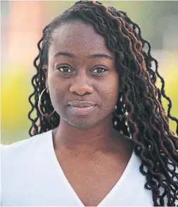  ?? STEVE RUSSELL TORONTO STAR ?? Eugenia Duodu is CEO of Visions of Science Network for Learning, a charity that runs free educationa­l programs for youth in low-income communitie­s.