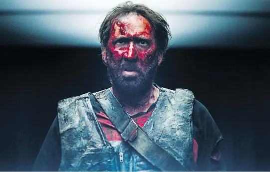  ?? PHOTOS: FANTASIA ?? Mandy is a loud, inventive and bloody wild ride of a revenge film with a career-best performanc­e from Nicolas Cage, says internatio­nal programmer Mitch Davis.