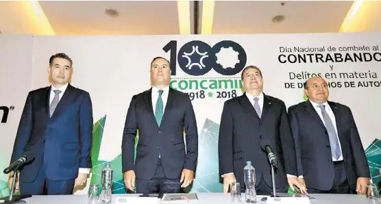  ?? NELLY SALAS ?? Representa­ntes del sector empresaria­l que participar­on en el foro convocado por Concamin.