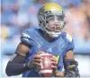  ?? KIRBY LEE, USA TODAY SPORTS ?? Brett Hundley was 29-11 in three seasons at UCLA.