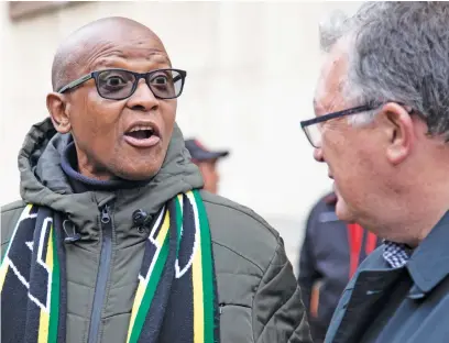  ?? Picture: Gallo Images ?? TIME. It was a busy weekend for ANC Western Cape interim provincial committee convenor Lerumo Kalako and provincial leader Cameron Dugmore, with separate meetings to be attended.