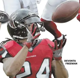  ??  ?? DEVONTA FREEMAN