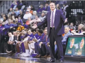  ?? Frank Franklin II / Associated Press ?? Kansas coach Bill Self.