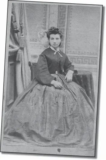  ?? HARPERCOLL­INS ?? Julia Staab was a German-Jewish bride who emigrated to the U.S. in the late 19th century. Staab, who died violently, is believed to haunt La Posada de Santa Fe Resort and Spa, which was once her home. Her story is told in American Ghost: A Family’s Haunted Past in the Desert Southwest, a memoir by Hannah Nordhaus.