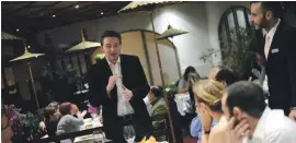  ??  ?? Marc André Hugel from Famille Hugel hosting an exceptiona­l dinner at the Blue Elephant