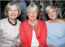  ??  ?? Denise Black, Anne Geaney and Jean O’Sullivan