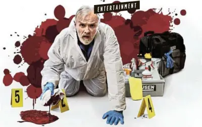  ?? Picture: BRITBOX ?? Greg Davies stars in ‘The Cleaner‘ alongside Helena Bonham Carter.