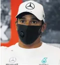  ??  ?? History bid: Lewis Hamilton