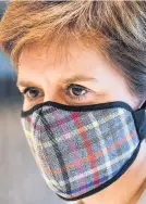  ??  ?? Announceme­nt Nicola Sturgeon