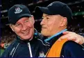  ??  ?? STILL TOGETHER: Dublin boss Jim Gavin and Jason Sherlock