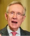  ??  ?? Harry Reid