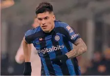  ?? GETTY IMAGES ?? Deludente Joaquin Correa, 28 anni, seconda stagione all’Inter