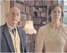  ?? ?? Gary Lewis and Susan Vidler in Stella as Lord and Lady Rig