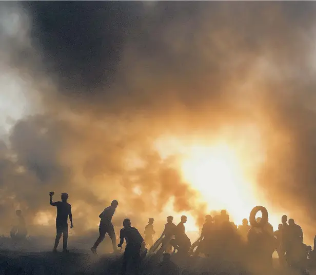  ?? ?? La ONU calcula que en Gaza la cantidad de escombros asciende a más de 22 millones de toneladas a fecha de enero de 2024