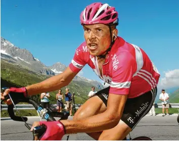  ?? Foto: Eddy Risch, dpa ?? Jan Ullrich gewann 1997 die Tour de France und 1999 die Vuelta a España. Er soll zu den Patienten von Doping-Arzt Eufemiano Fuentes gehört haben. Ullrichs Resultate ab dem 1. Mai 2005 wurden wegen Dopings aberkannt.