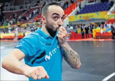  ??  ?? ACAPARA LOS FOCOS. Ricardinho volverá a ser hoy en la final europea uno de los ases a seguir.