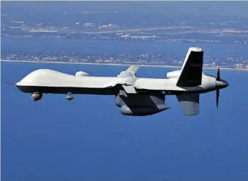  ?? PHOTOGRAPH: GA-ASI ?? Guardian from General Atomics Aeronautic­al Systems