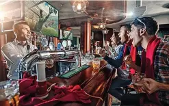  ?? ?? The football World Cup clashes with the office party season, causing a headache for some hospitalit­y venues