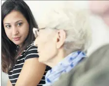  ?? (Photo Franz Chavaroche) ?? La maladie d’Alzheimer est complexe à gérer pour les proches mais aussi pour les profession­nels.