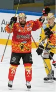  ?? Foto: Mathias Wild ?? Die Kaufbeurer um Topscorer Sami Blomqvist starten gegen Bad Nauheim in die Play offs.