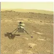  ?? FOTO: DPA ?? Der Hubschraub­er „Ingenuity“auf dem Mars.