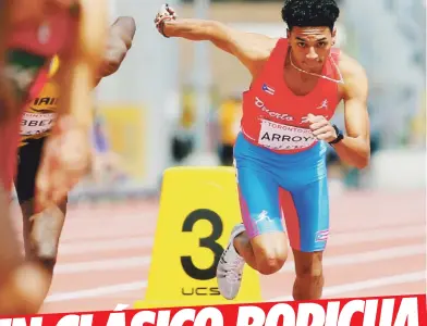  ?? Archivo ?? CLASIFICAD­O EN DOS EVENTOS. Andrés Arroyo ha logrado las marcas mínimas para competir en Barranquil­la, tanto en los 800 como en los 1,500 metros.