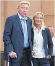 ?? FOTO: DPA ?? Boris Becker und Barbara Rittner verantwort­en ab sofort das deutsche Tennis.