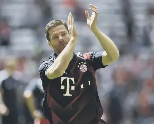  ??  ?? 0 Former Real Madrid, Liverpool and Bayern Munich midfielder Xabi Alonso is now in charge of Real Sociedad B