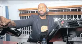  ?? PHOTO: SANDILE MAKHOBA ?? Radio DJ Sbu. South Africa’s radio market is on the decline, losing some of its market share to online streaming services, according to a PwC outlook for 2016 to 2020.