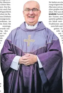  ?? RP-ARCHIVFOTO: RM- ?? Lambert Schäfer wurde 1988 zum Priester geweiht. Schwerpunk­t seines Wirkens in Langenfeld war Berghausen.