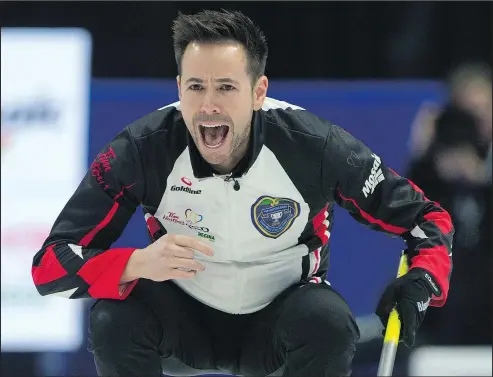  ?? MICHAEL BURNS FILES ?? Skip John Epping has had success on the tour, and represente­d Ontario at the Tim Hortons Brier for the first time earlier this year in Regina, but his “lifelong dream” of representi­ng Canada has yet to happen.