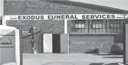  ??  ?? Funeral parlours in Bulawayo are alleging corruption between the Social Welfare department and certain parlours in Harare