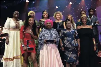  ??  ?? THE winners who were awarded at the 2020 Forbes Woman Africa dinner held at Durban’s ICC last Friday.