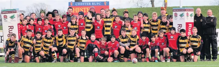  ??  ?? Hinckley RFC Under13s