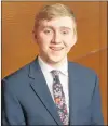  ?? SUBMITTED ?? Cape Broyle teenager Liam O’brien was one of 34 students across Canada selected as a 2018 Loran Scholar from over 5,000 applicants.