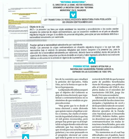  ??  ?? A ESTUDIO. EN LA PRÓXIMA REUNIÓN DE LA COMISIÓN DE RELACIONES EXTERIORES SE RECIBIRÁ FORMALMENT­E LA PETICIÓN Y SE ESTUDIARÁ. “REFORMA MIGRATORIA”. EL DIRECTOR DE LA DGME, HÉCTOR RODRÍGUEZ, DENOMINÓ LA INICIATIVA COMO UNA “REFORMA MIGRATORIA” EN EL...