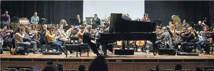  ?? (PEDRO CASTILLO) ?? Previa. Argerich junto a la Orquesta Sinfónica de Córdoba, con la que actuará hoy.